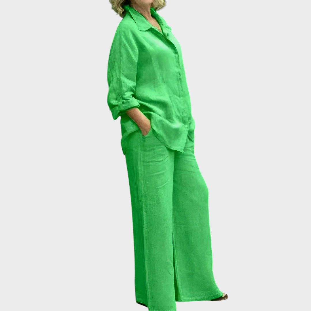 Delia | Conjunto de Camisa y Pantalón