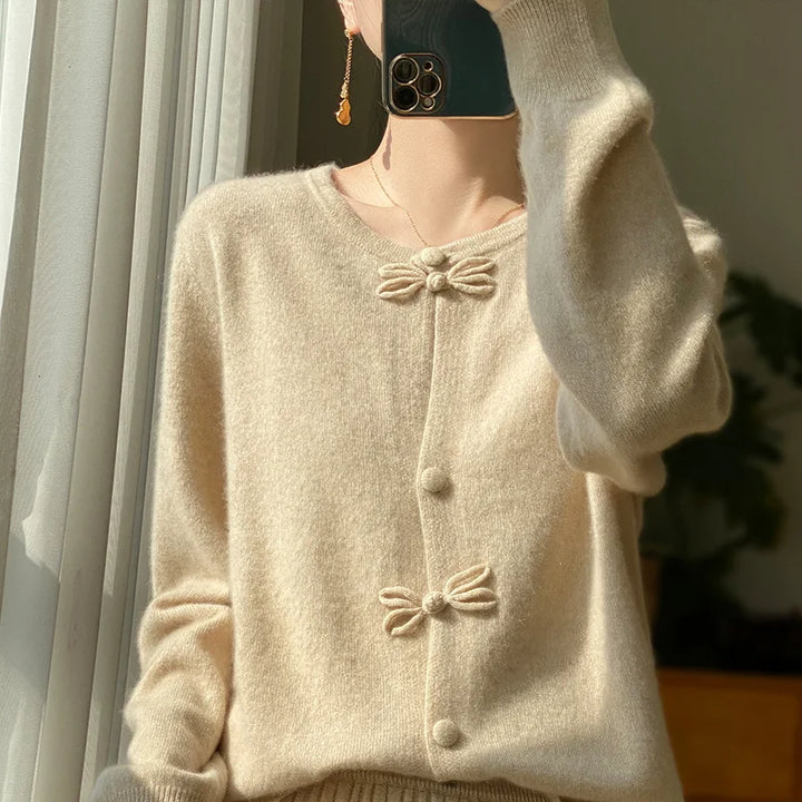 Bella | Cárdigan con Lazo Chic