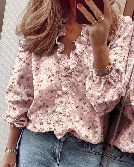 Wanda | Blusa con Volados