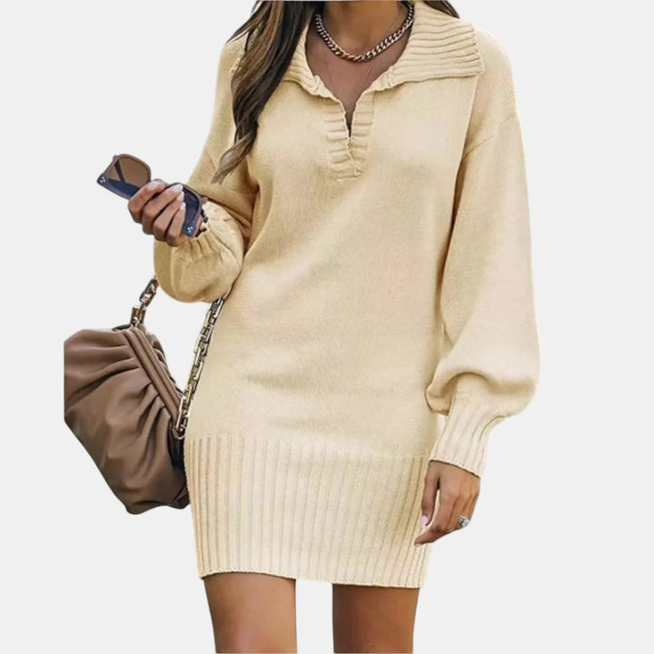 Stella | Vestido Midi Elegante de Invierno