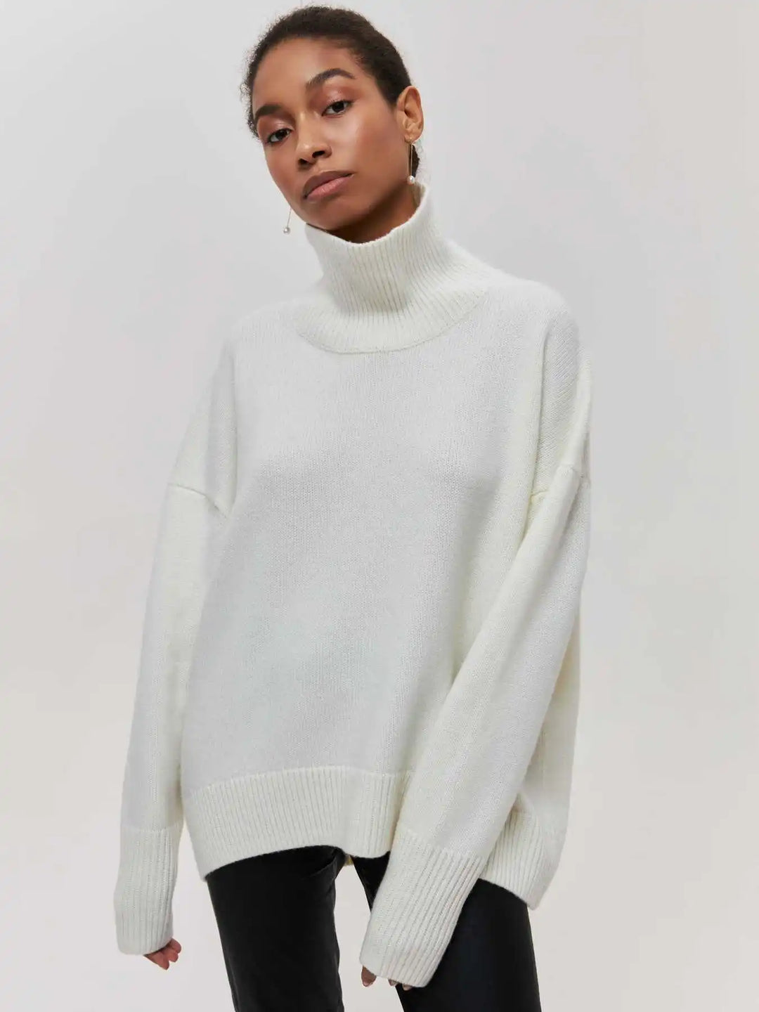 Alyssa | Suéter Elegante de Cuello Alto