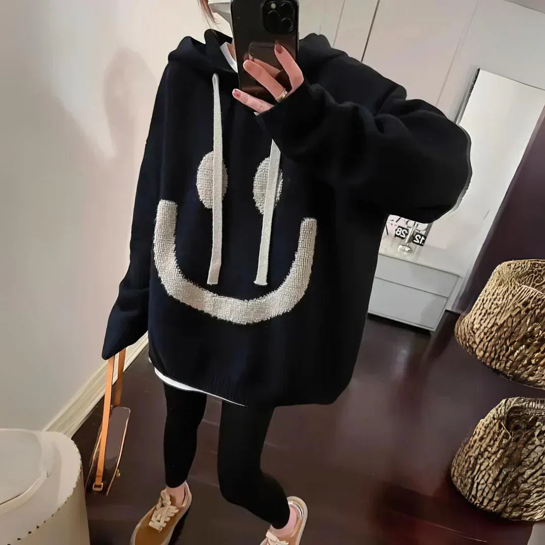 Smiley | Sudadera Oversized Acogedora