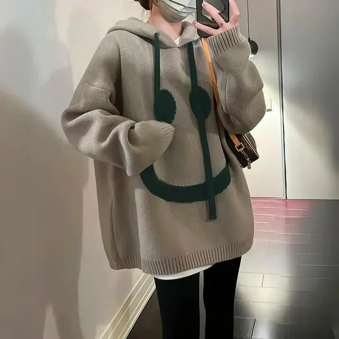 Smiley | Sudadera Oversized Acogedora