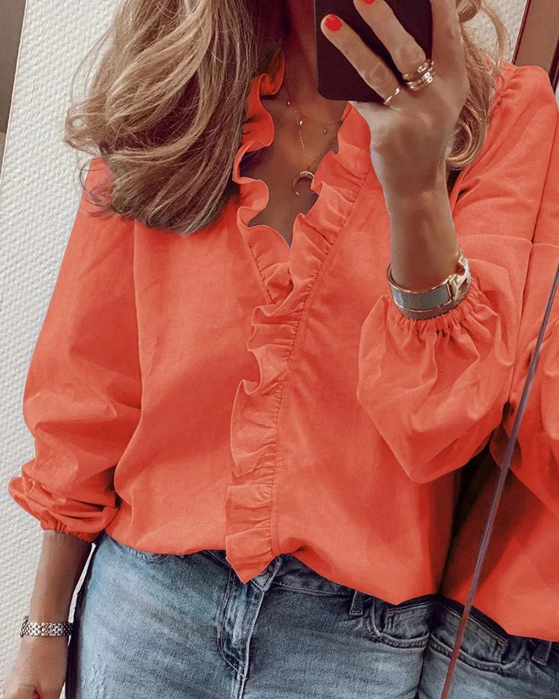 Wanda | Blusa con Volados