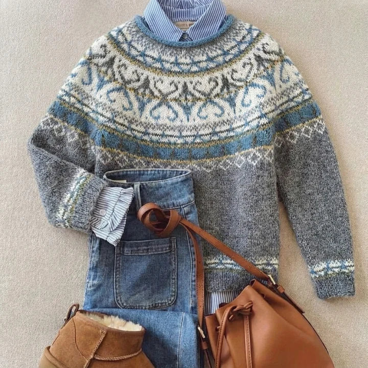Luxa | Suéter Vintage Gris