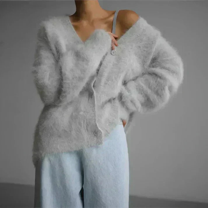 Adele | Cárdigan de Mohair Difuso