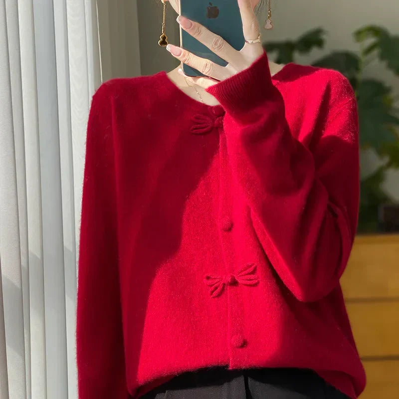 Bella | Cárdigan con Lazo Chic