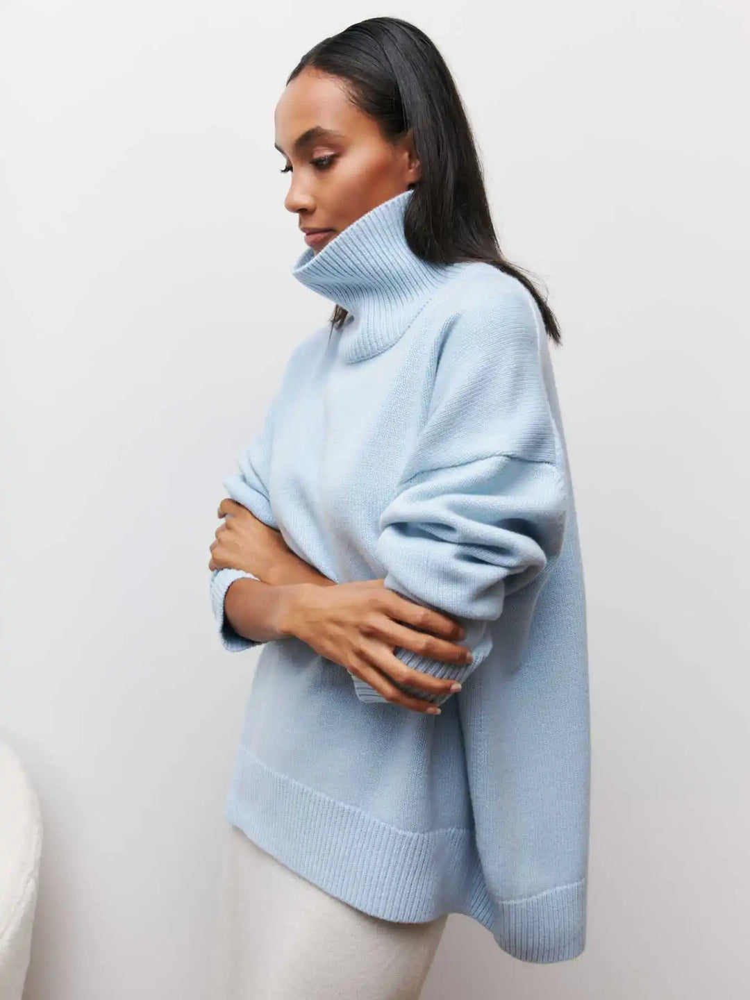 Alyssa | Suéter Elegante de Cuello Alto