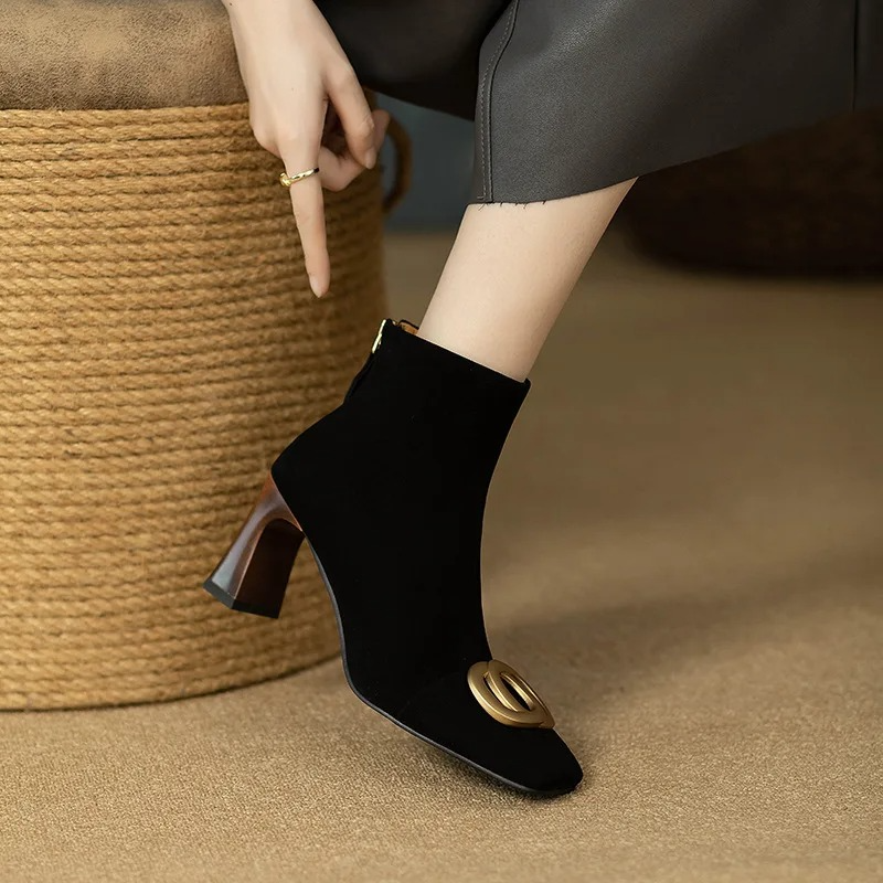 Odile | Botas de Terciopelo