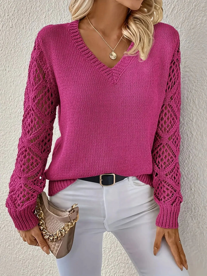 Tarin | Suéter de V-Cuello Acogedor
