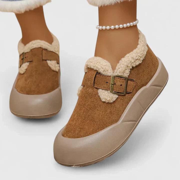 Gabriela | Botas Ortopédicas de Cuero Negro