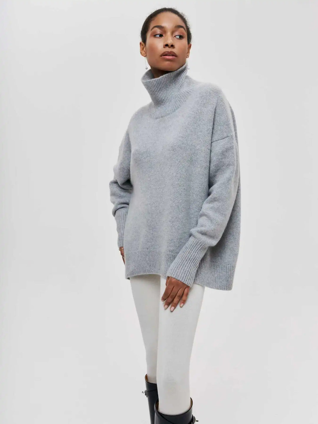 Alyssa | Suéter Elegante de Cuello Alto