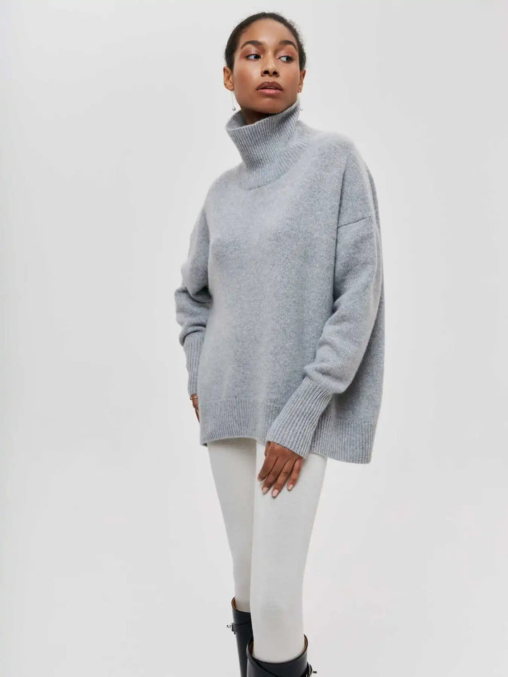 Alyssa | Suéter Elegante de Cuello Alto