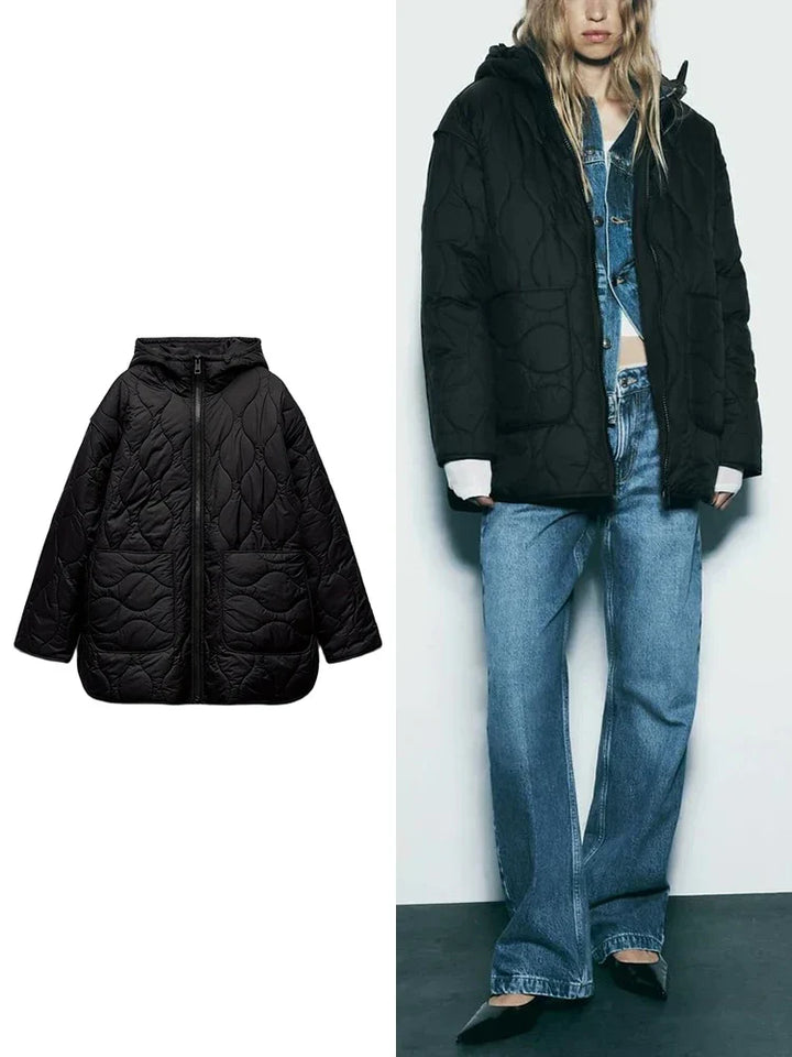 Vara | Chaqueta de Invierno de Corte Relajado