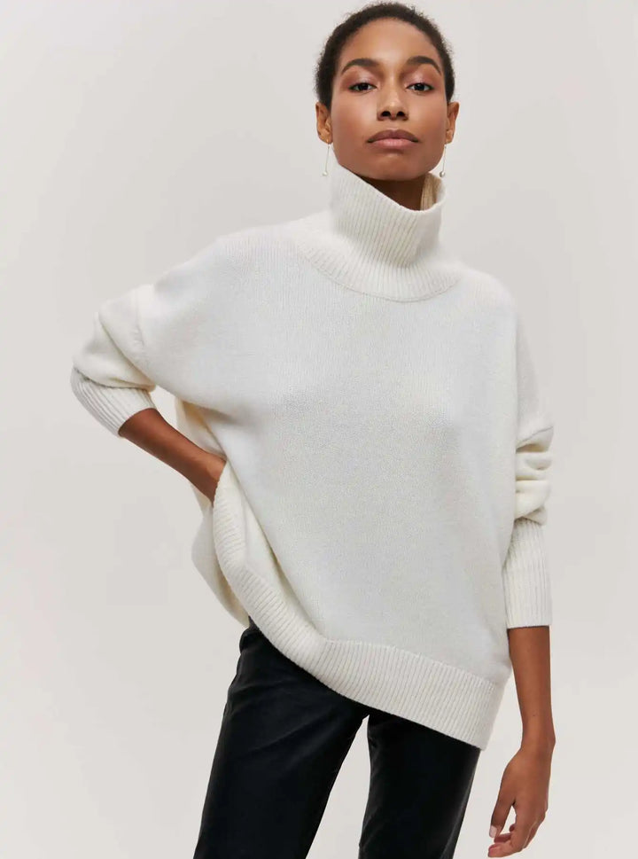 Alyssa | Suéter Elegante de Cuello Alto