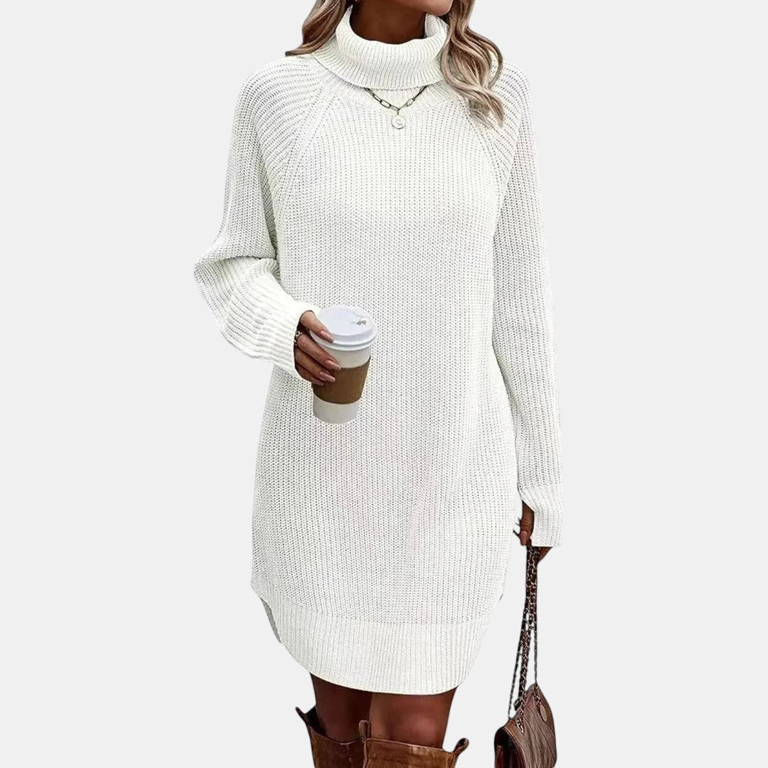 Bárbara | Vestido Midi Acogedor de Invierno