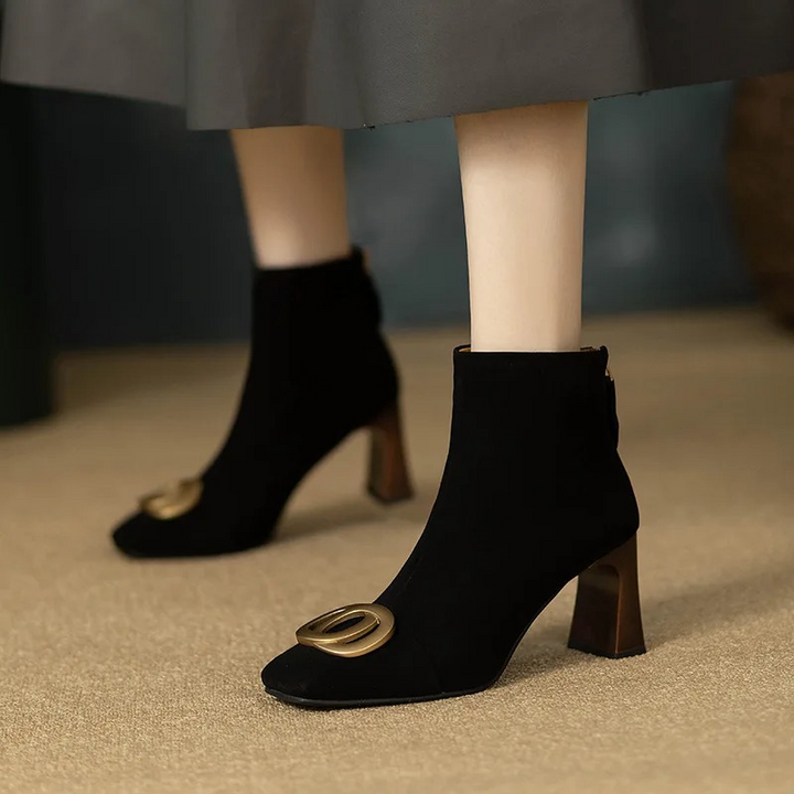 Odile | Botas de Terciopelo