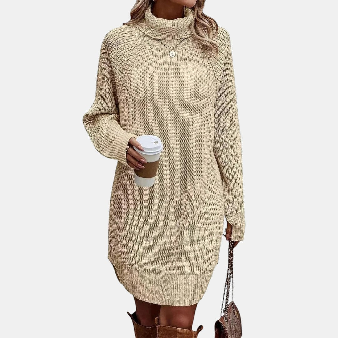 Bárbara | Vestido Midi Acogedor de Invierno