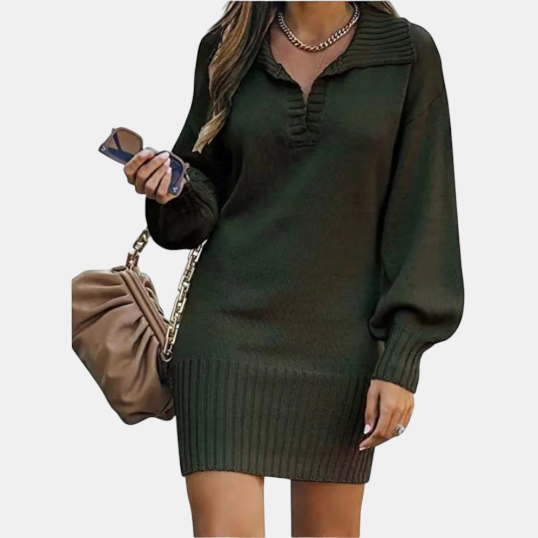 Stella | Vestido Midi Elegante de Invierno