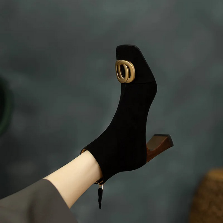 Odile | Botas de Terciopelo