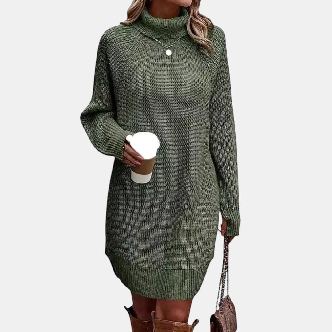 Bárbara | Vestido Midi Acogedor de Invierno