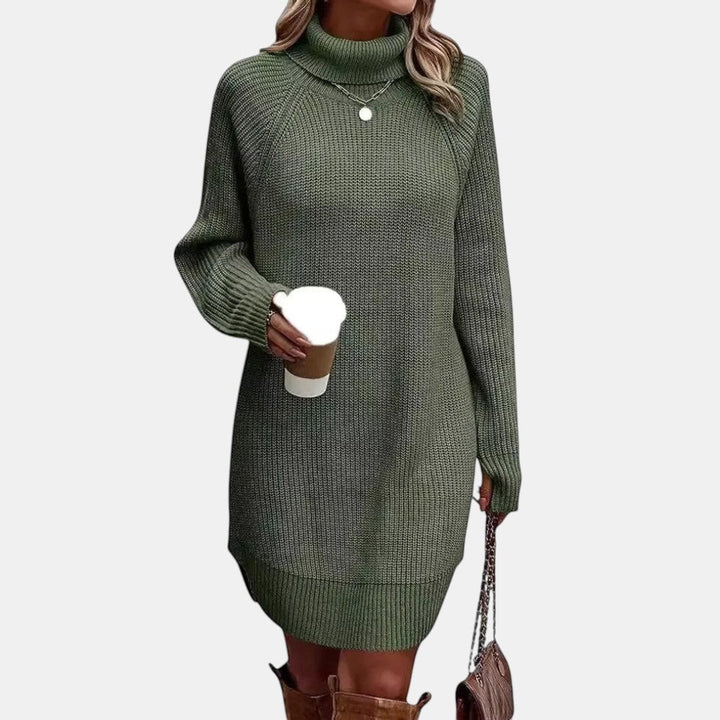 Bárbara | Vestido Midi Acogedor de Invierno