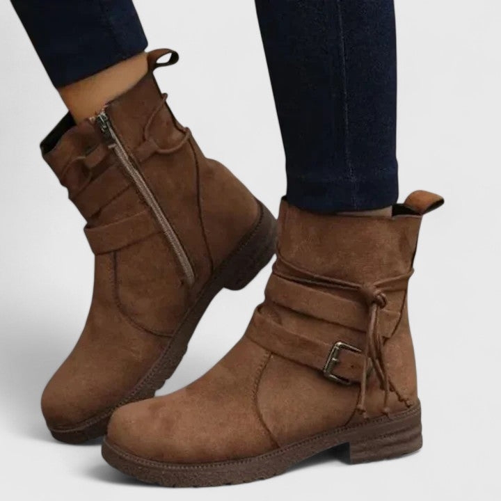 Valeria | Botas Sofisticadas de Cuero