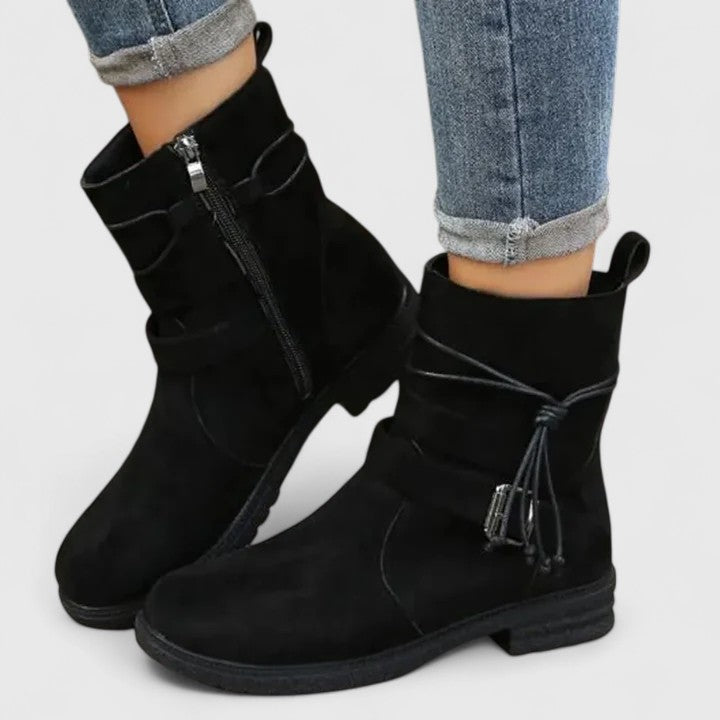 Valeria | Botas Sofisticadas de Cuero