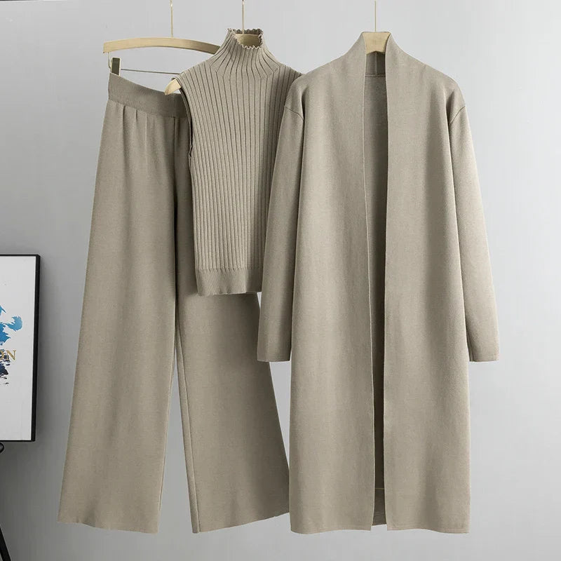 Jillie | Conjunto Cómodo de Tres Piezas – Estilo Sin Esfuerzo