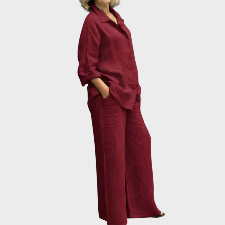 Delia | Conjunto de Camisa y Pantalón