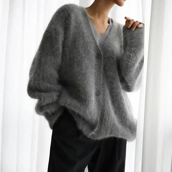 Adele | Cárdigan de Mohair Difuso