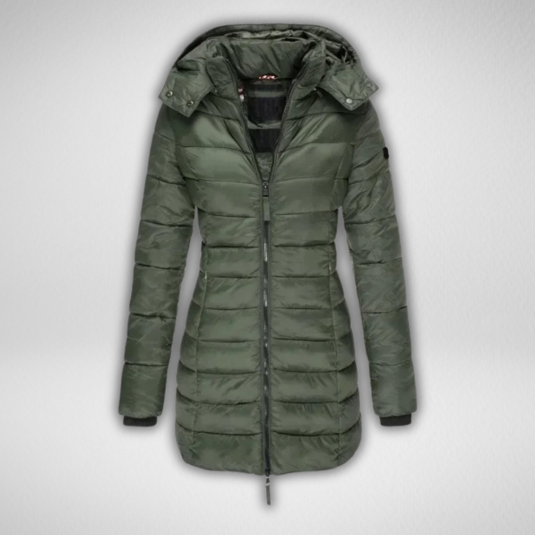 Talia | Chaqueta Puffer Larga Clásica