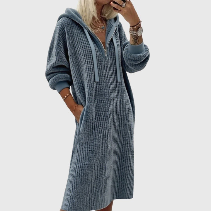 Dominique | Vestido Suéter Casual