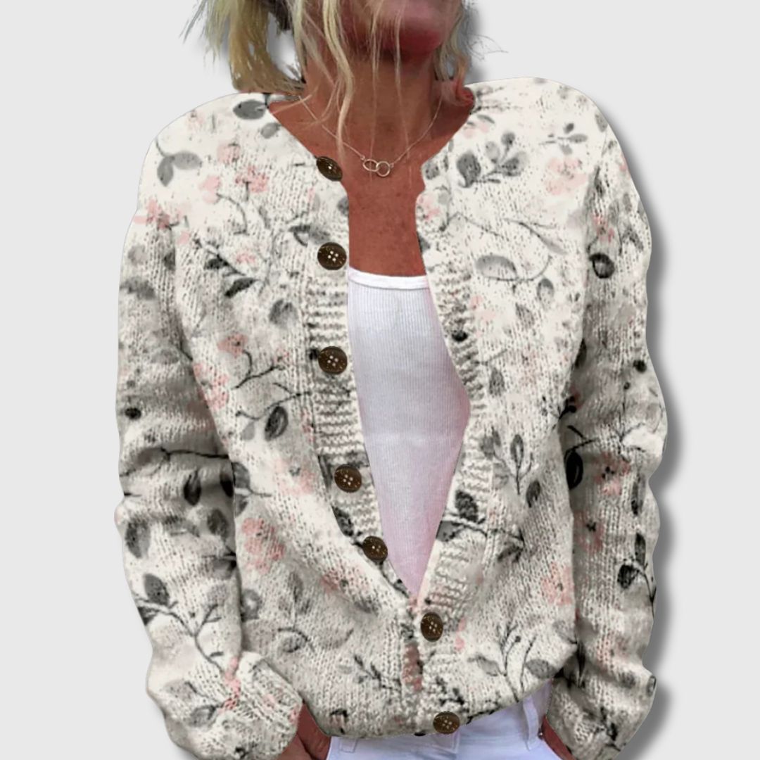 Ellana | Cárdigan Chic Estampado