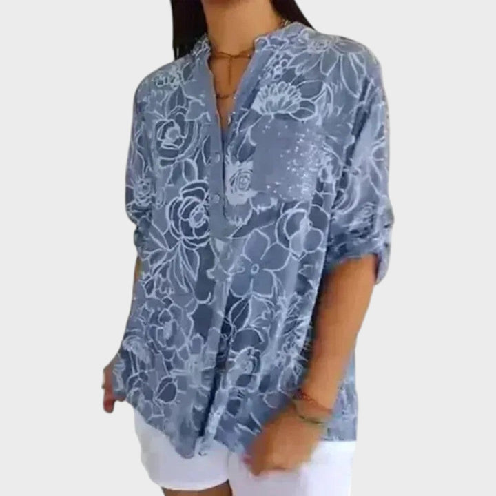 Priscila | Remera Estampada con Bolsillo