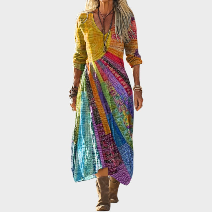 Jully | Vestido Maxi de Lino