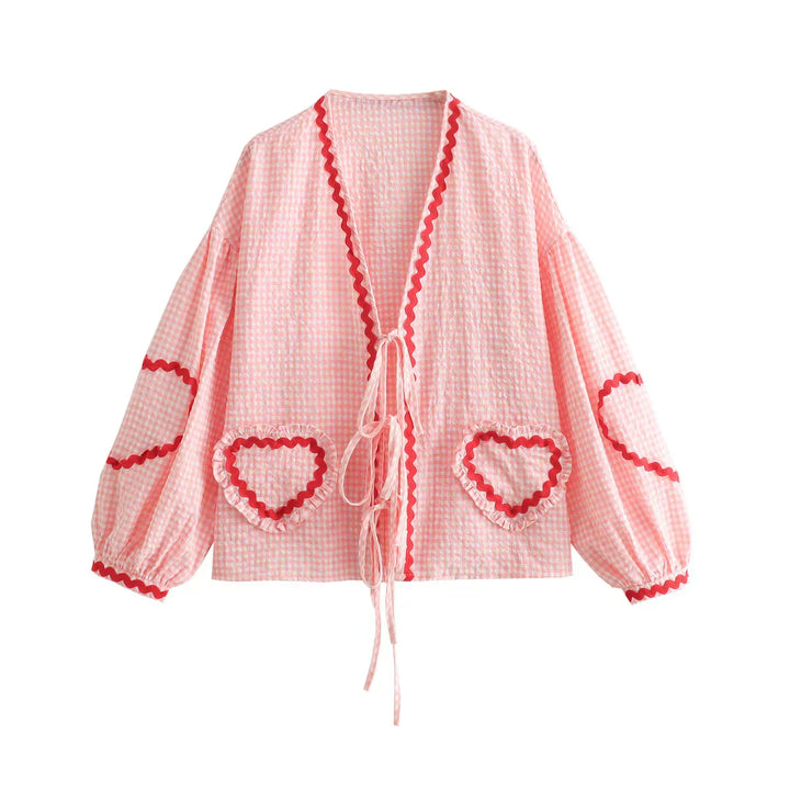 Amina | Top Cuello V