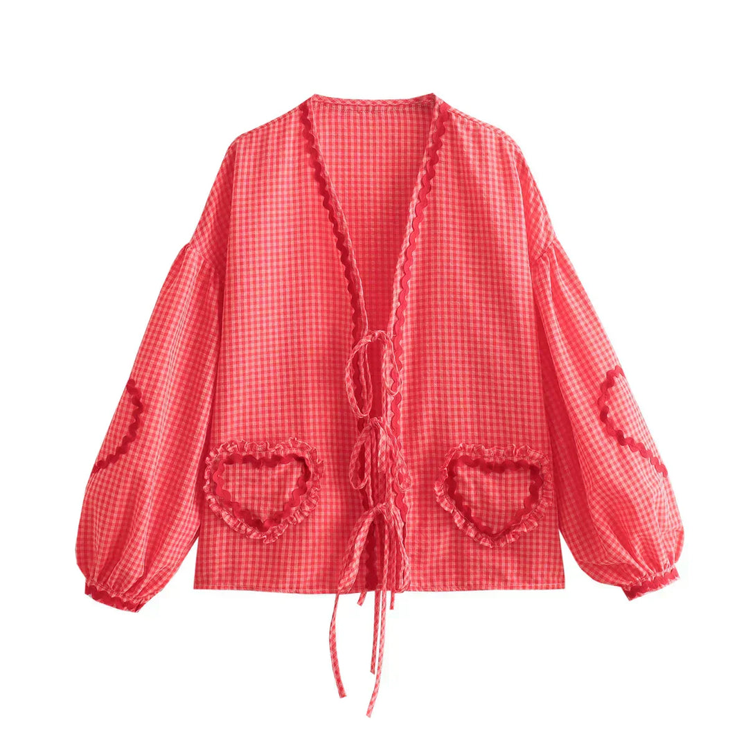 Amina | Top Cuello V