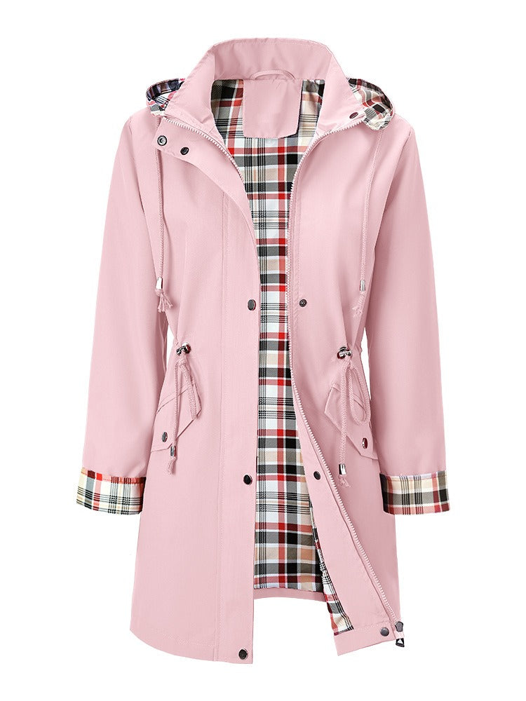 Noor | Chaqueta de lluvia para mujeres con protección total y elegancia moderna para el uso diario