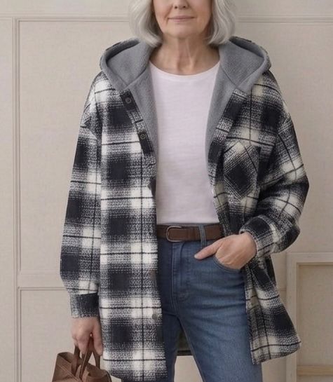 Piper | Camisa de Flanela con Capucha — Edición Final