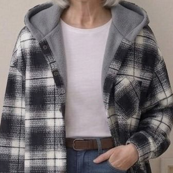 Piper | Camisa de Flanela con Capucha — Edición Final