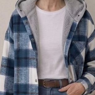 Piper | Camisa de Flanela con Capucha — Edición Final