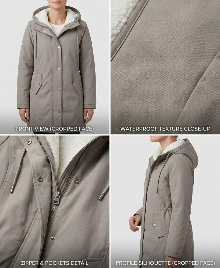 Amélie | Parka Larga Impermeable — Edición Final