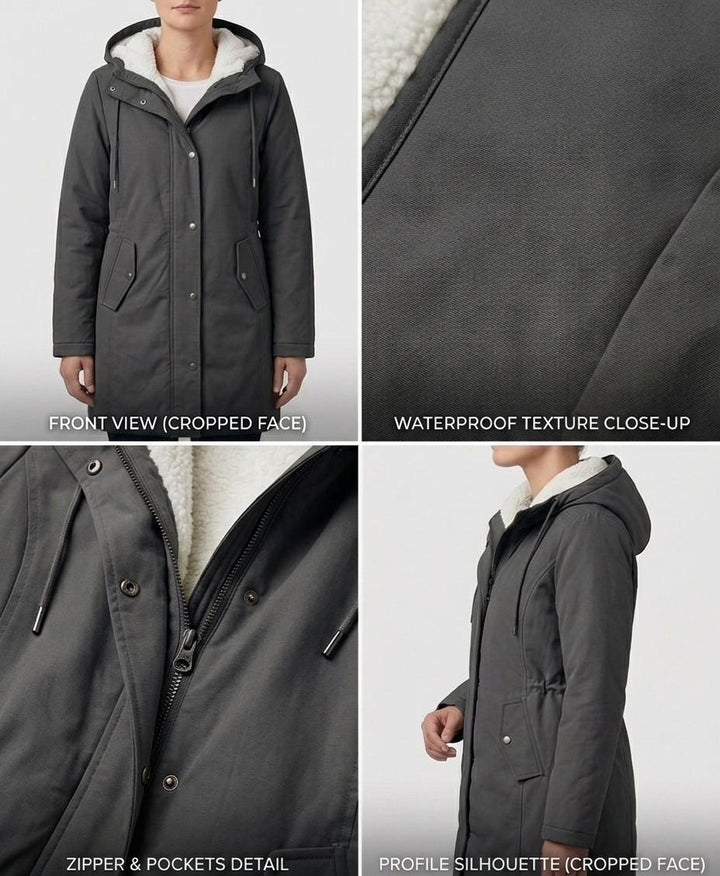 Amélie | Parka Larga Impermeable — Edición Final