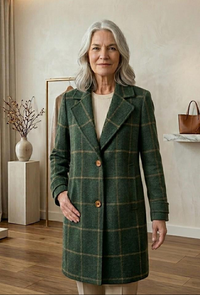 Judith | Abrigo Heritage Tweed — Edición Final