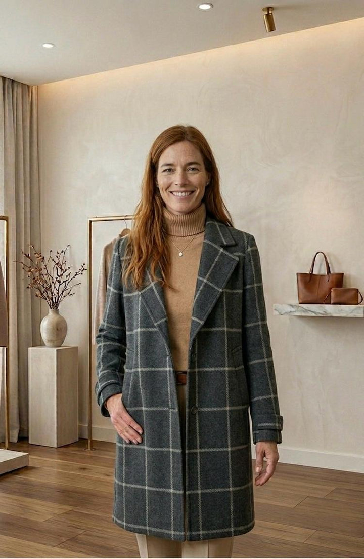 Judith | Abrigo Heritage Tweed — Edición Final
