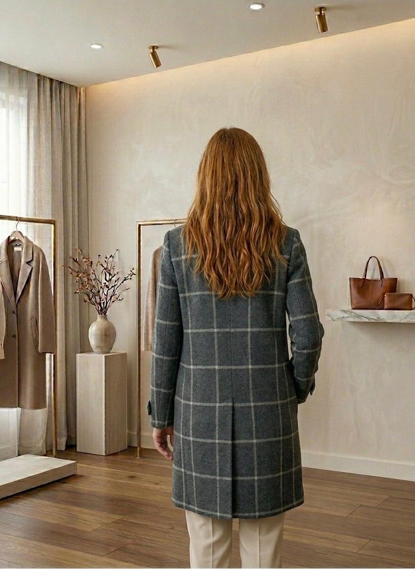 Judith | Abrigo Heritage Tweed — Edición Final