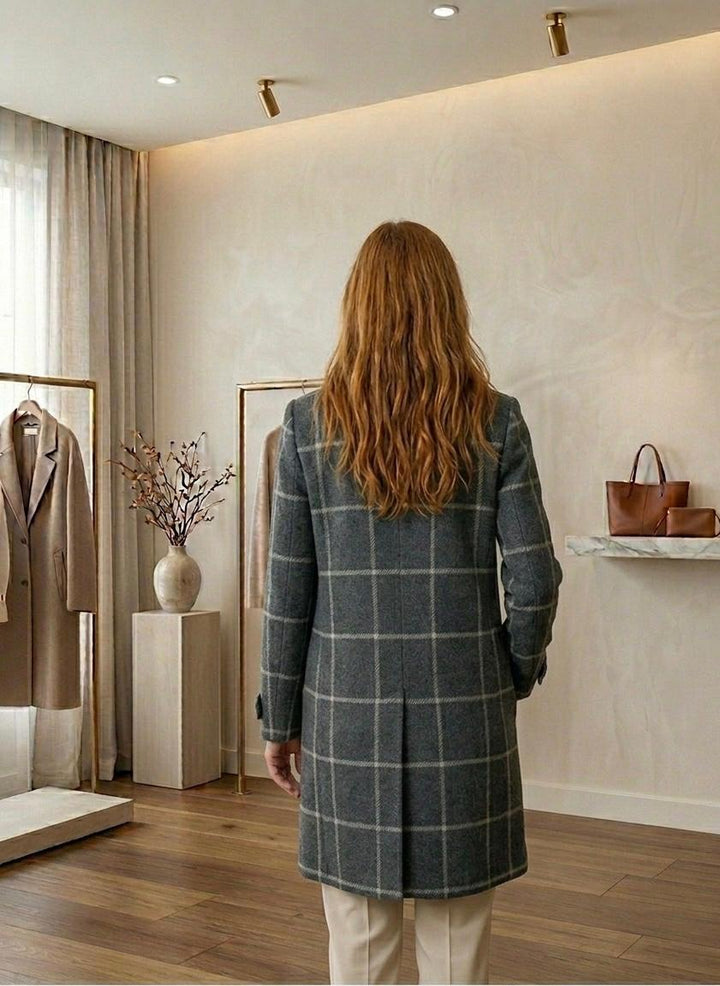 Judith | Abrigo Heritage Tweed — Edición Final
