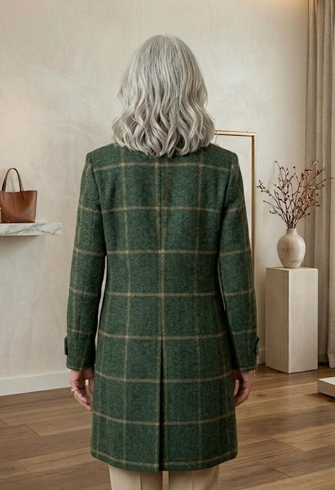 Judith | Abrigo Heritage Tweed — Edición Final