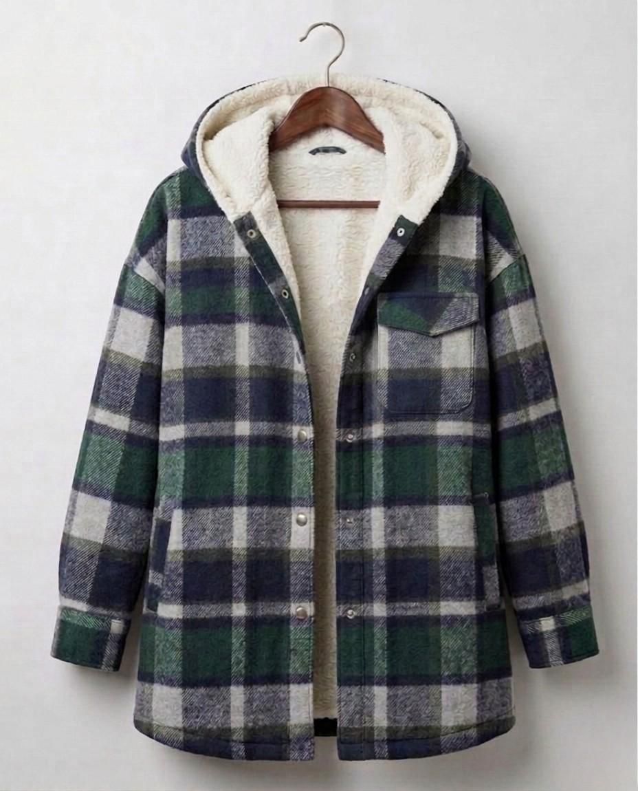 Piper | Camisa de Flanela con Capucha — Edición Final